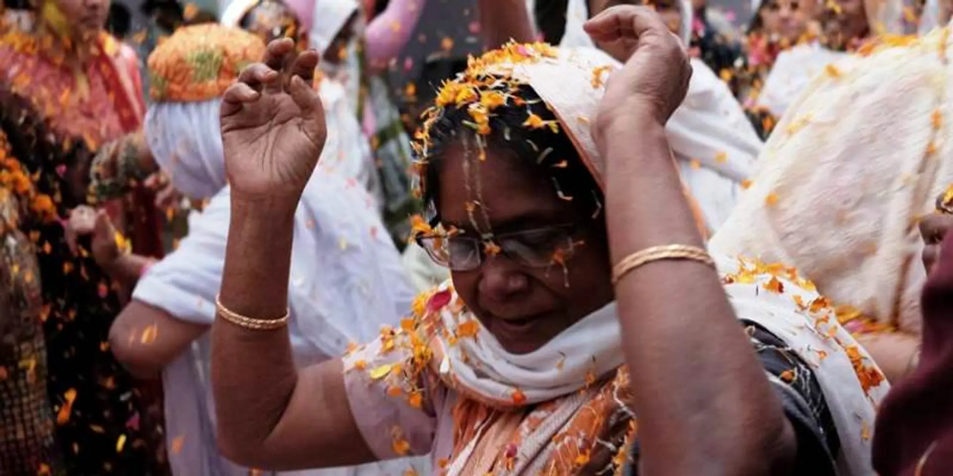 Maitri India provides food and shelter to more than 150 elderly abandoned women in Vrindavan