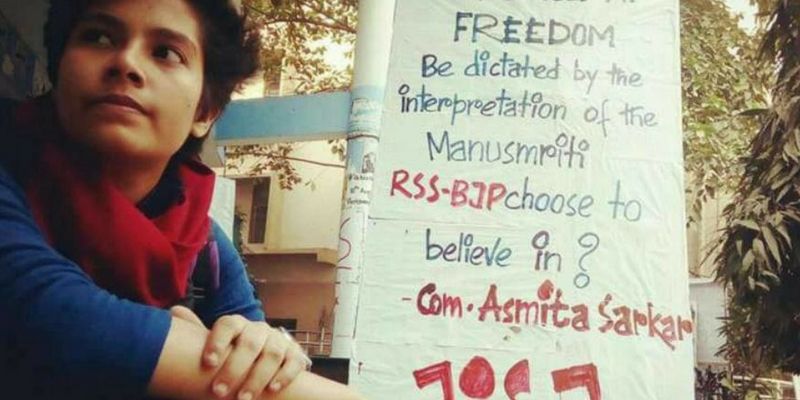 This lesbian candidate breaks norms by being the first to contest for Jadavpur's student elections