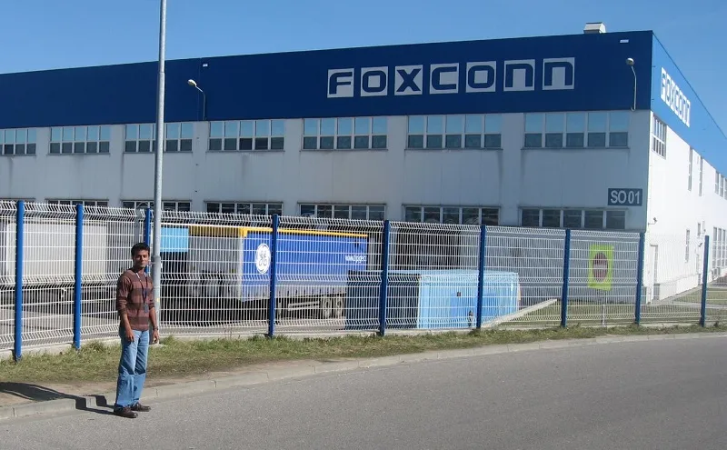 Sriram at Foxconn, China (2006)