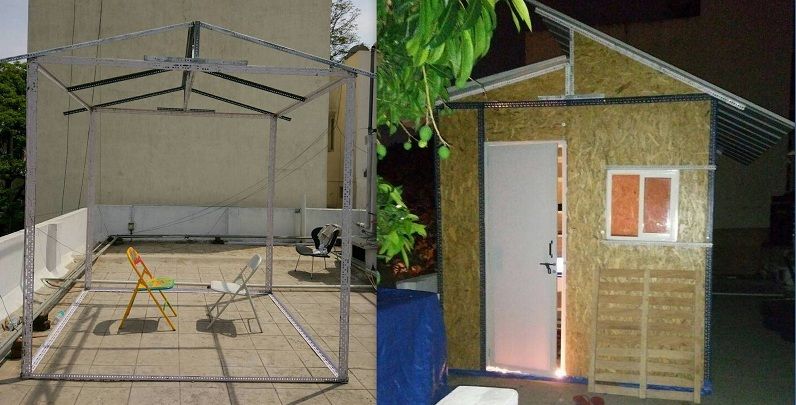 This pop-up house made of recycled materials will last for 30 years and costs less than an iPhone