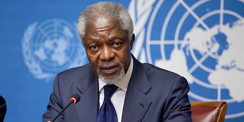 15 quotes by Kofi Annan, a man of peace in a world torn by strife
