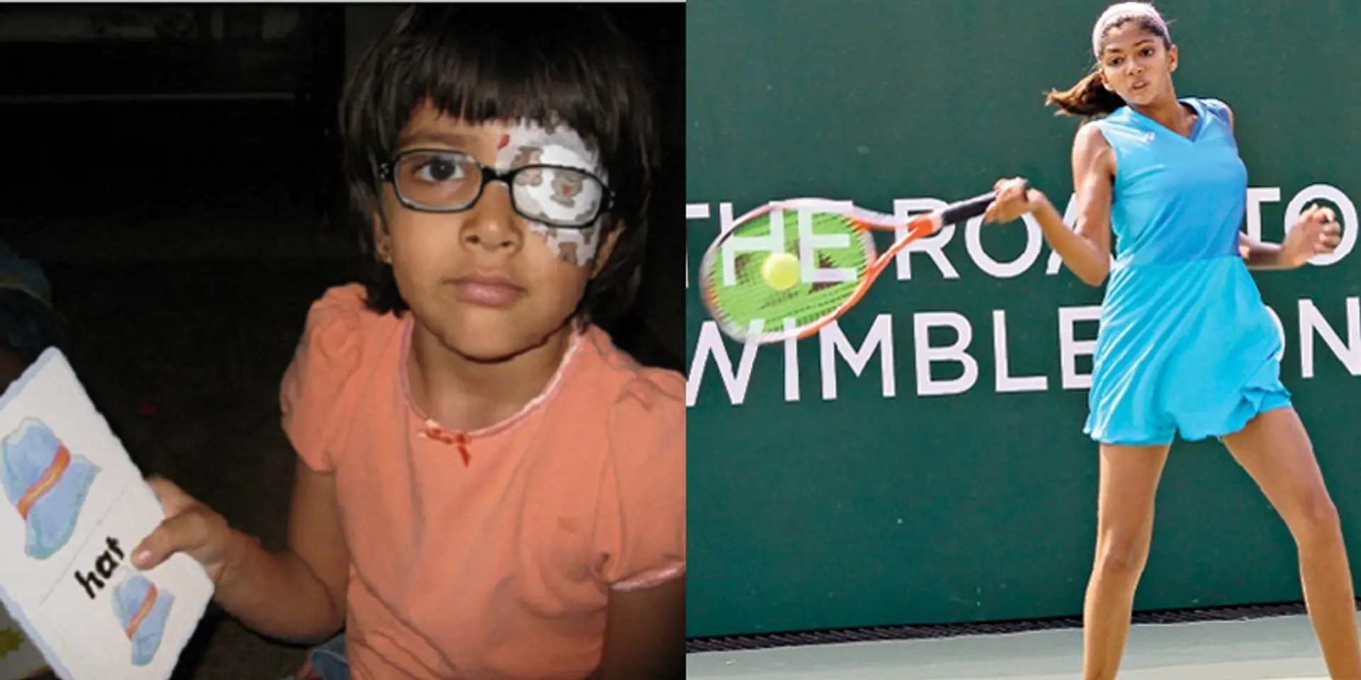 Meet Malikaa Marathe, the girl who went from having partial eyesight to becoming first in tennis