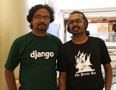 BG(right) during the oCricket lunch outing in 2008