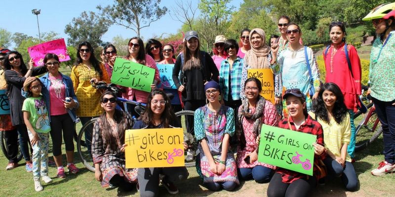 Girls on Bikes: Pakistani women fight for their right to public spaces