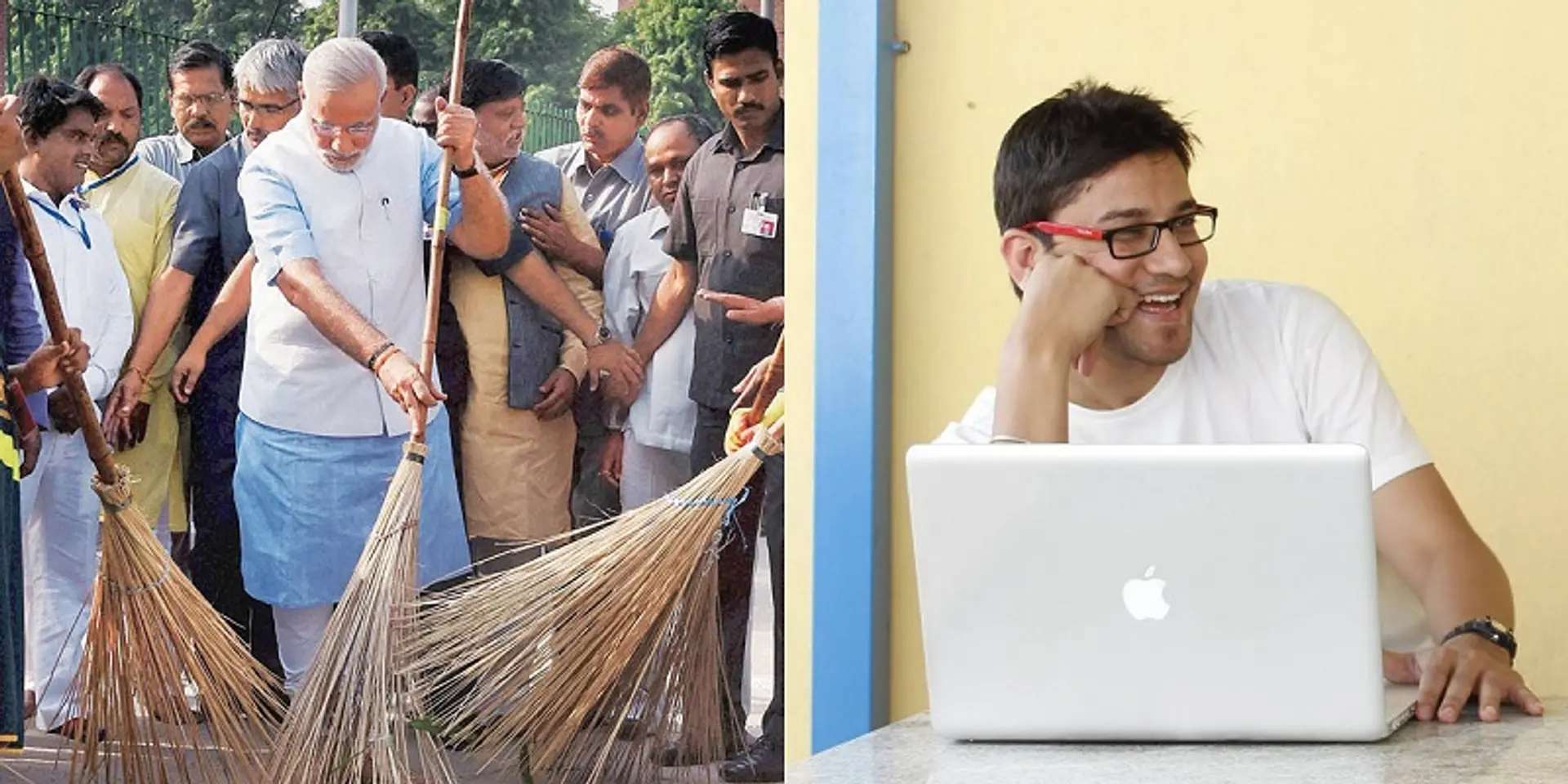 When PM followed a boy on Twitter who used Swachh Bharat logo on his sister's marriage card