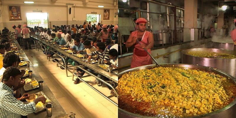 How Asia's largest kitchen serves free food to 40K people every day
