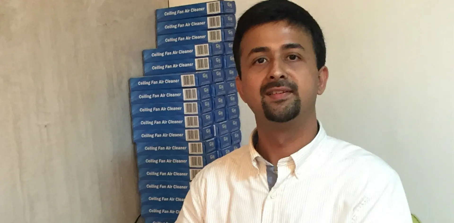Staring at a fan, he invented a simple yet revolutionary product every Indian will need and use: Hemal Saraiya's story