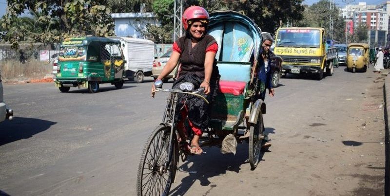 Meet Mosammat Jasmine, Bangladesh's only woman rickshaw puller breaking all stereotypes