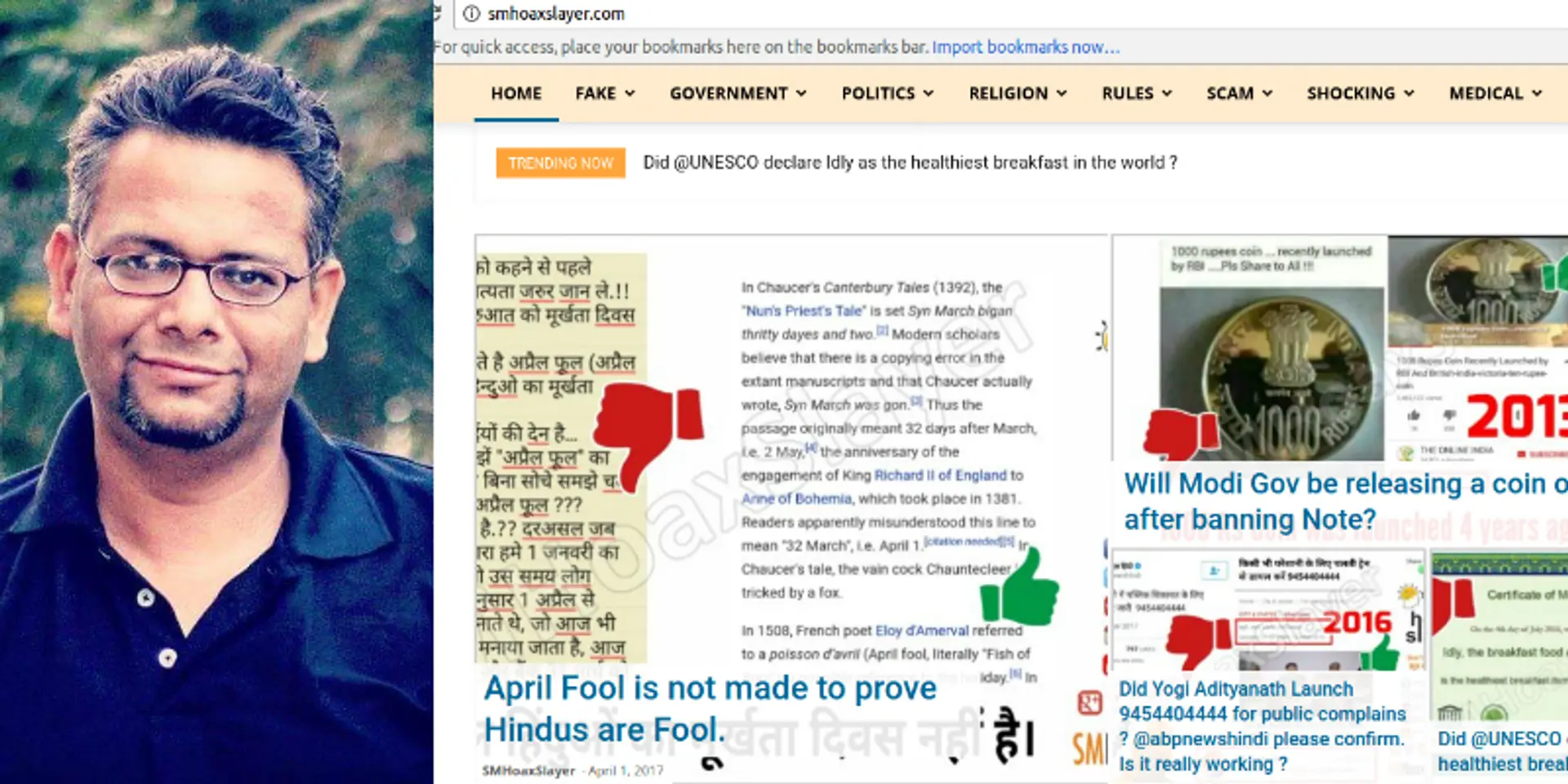 This 'Hoax Slayer' has busted 1,300 fake forwards on WhatsApp
