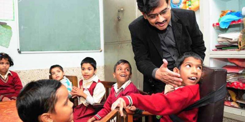 Meet Dr Amitabh Mehrotra, who defeated cerebral palsy to start a school for children with disabilities in Lucknow