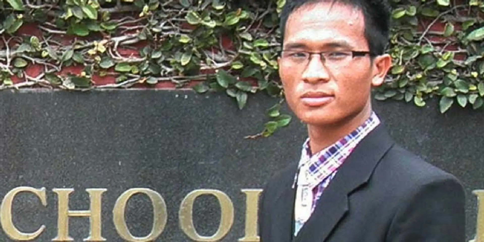 Hailing from a tribal community, this man now attends a top law school