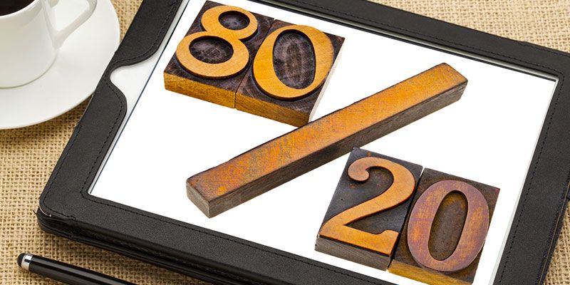A quick guide on how to use the 80/20 rule to benefit your business