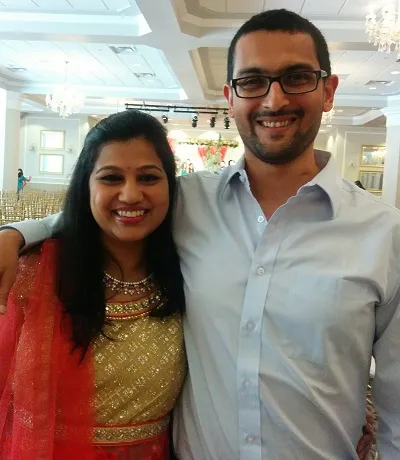 Viral with his wife Swapnika