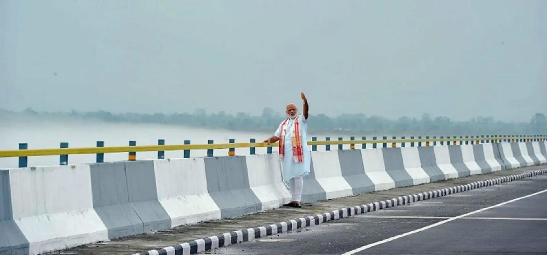 PM inaugurates India's longest 9.15-km river bridge connecting Assam and Arunachal Pradesh