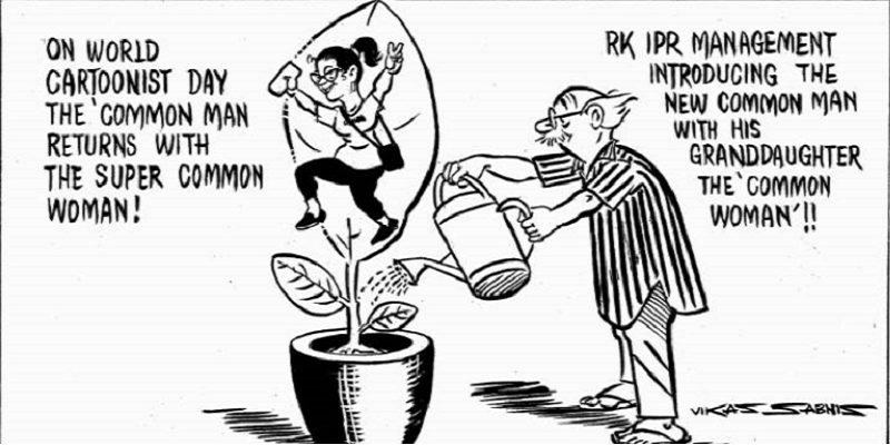 R.K. Laxman's 'Common Man' to be followed by his granddaughter's 'Common Woman'