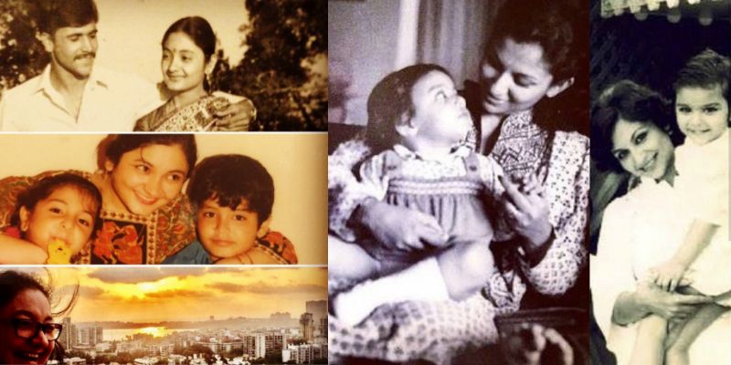 See these celebs' adorable baby photos, being held by the women who made them who they are