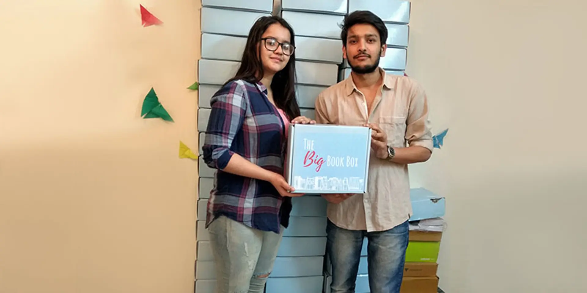 There’s curated boxes for food & fashion, why not books, ask this enterprising duo