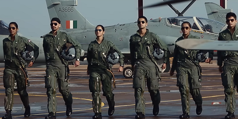 Keeping up with the times, the Air Force has a new video promoting gender equality