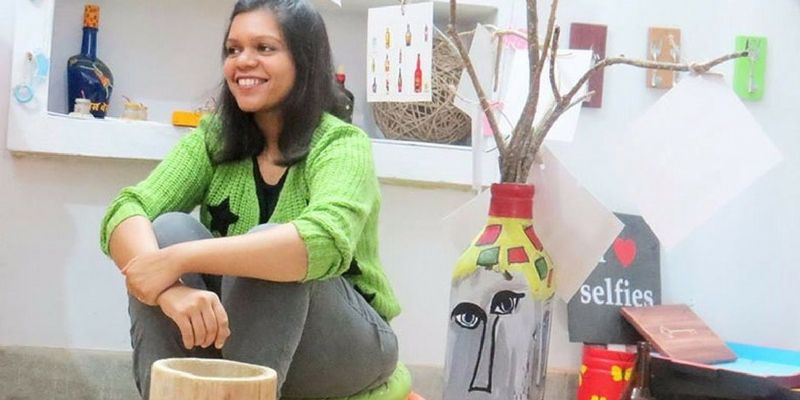 Shikha Shah from Varanasi is beautifying garbage to decorate her city