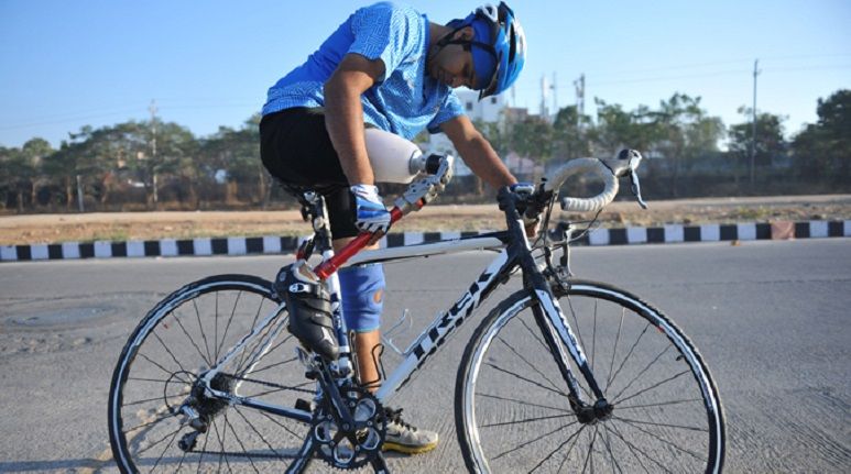 Para-cyclist Aditya Mehta starts talent search to train injured BSF soldiers