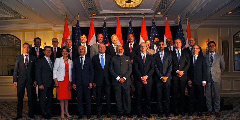 Grow together, PM Modi tells diaspora and global CEOs on his 3-day US tour