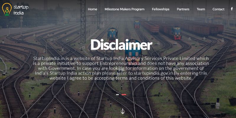 Govt asks man owning 'startupindia.in' domain since 2014 to surrender it
