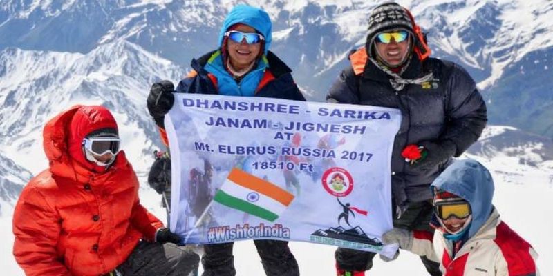 9-year-old Dhanshree Mehta becomes the youngest girl to climb Mt. Elbrus