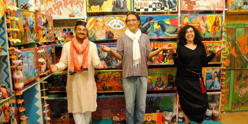 How a village in Himachal Pradesh is taking art from the gallery to nature