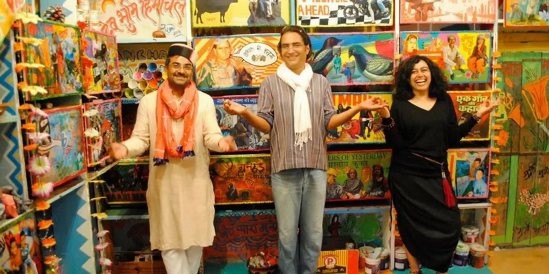 How a village in Himachal Pradesh is taking art from the gallery to nature