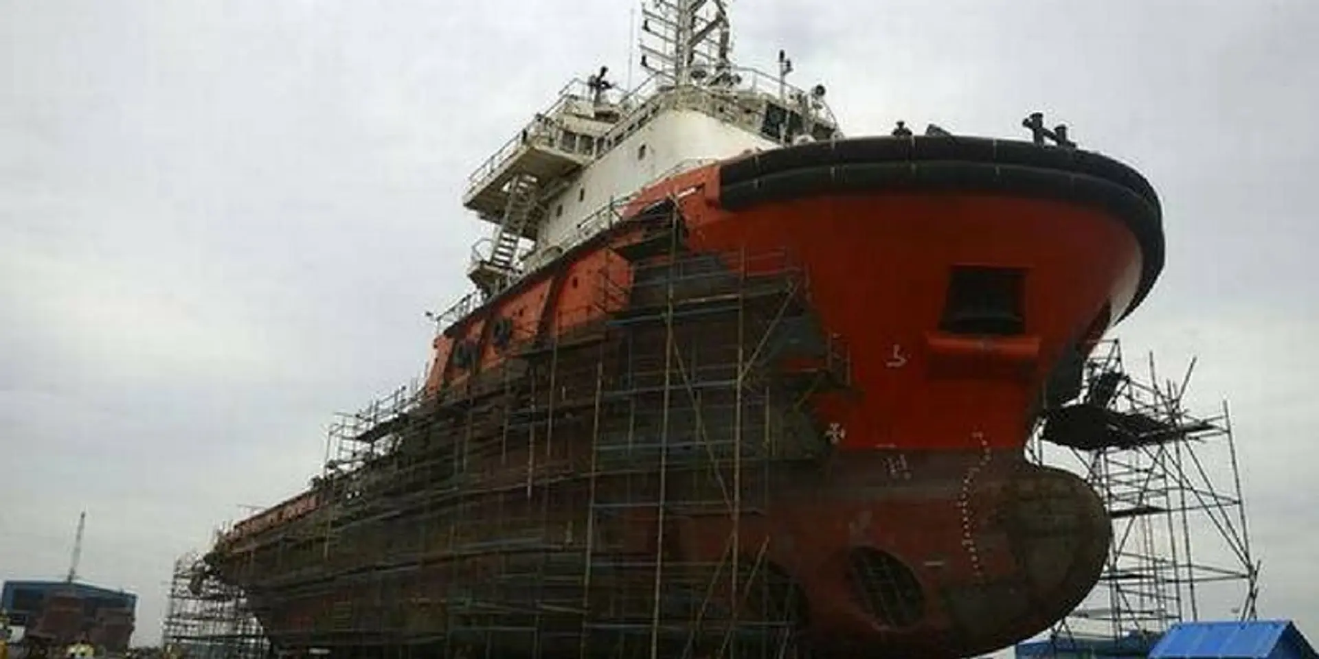 Indian Navy's first indigenously built floating dock launched