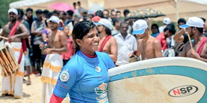 Tanvi Jagadish—the only female surfer and stand-up paddler to have represented India