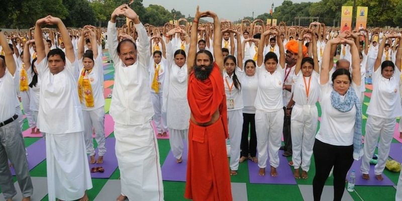 3 lakh people gather in Ahmedabad for Yoga Day, 21 world records made: Ramdev