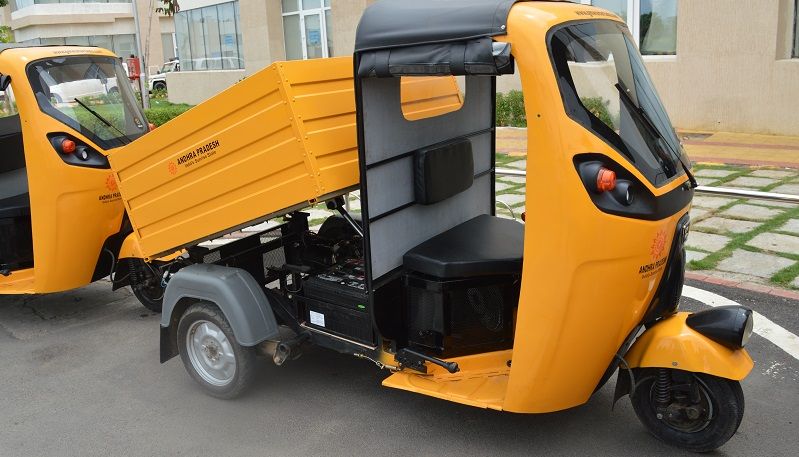 Andhra Pradesh becomes first state to adopt electric waste disposal vehicles