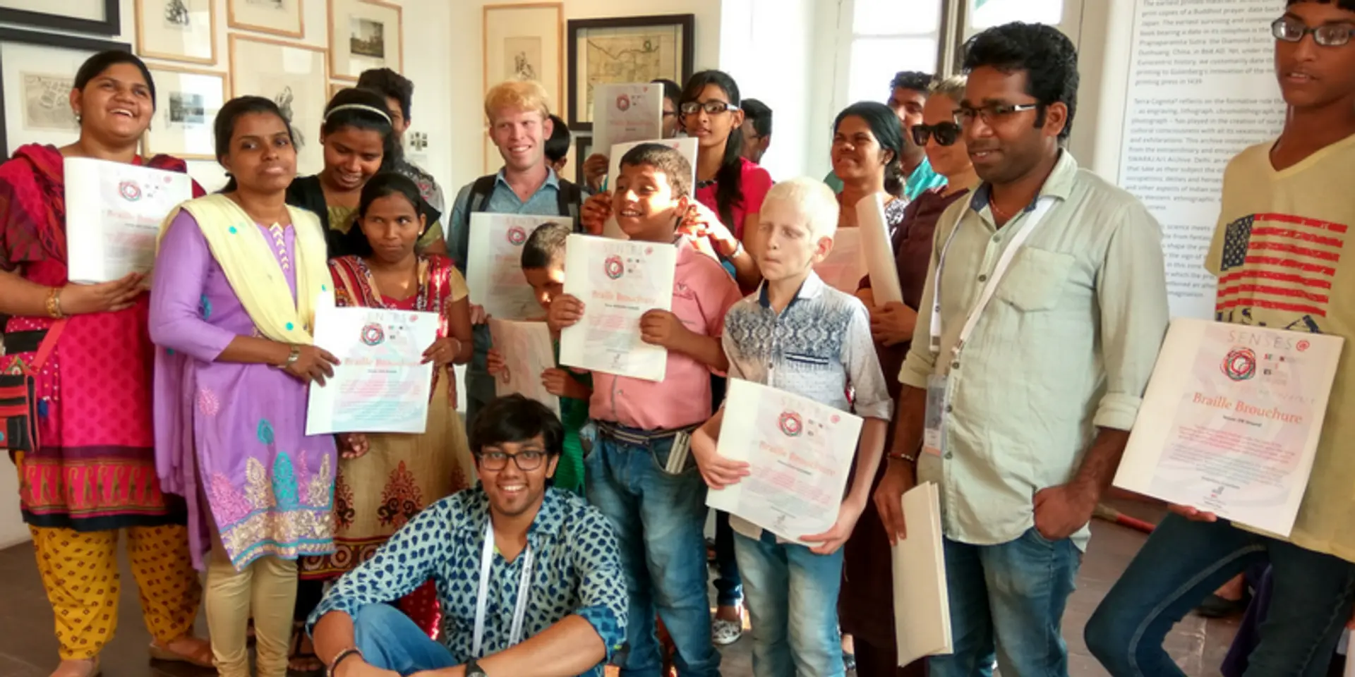 An architect's initiative to make art accessible for the visually impaired