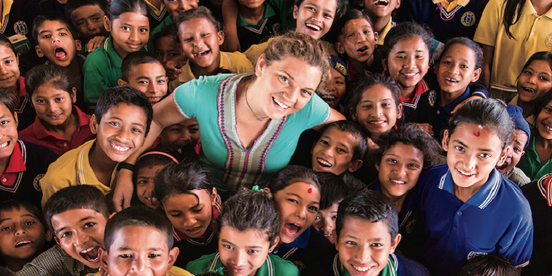 Maggie Doyne: A teenage backpacker who is now a mother to 50 children in Nepal