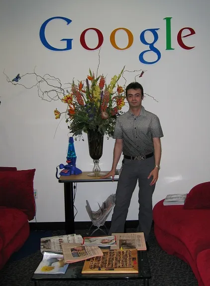 Orkut in Google office lobby