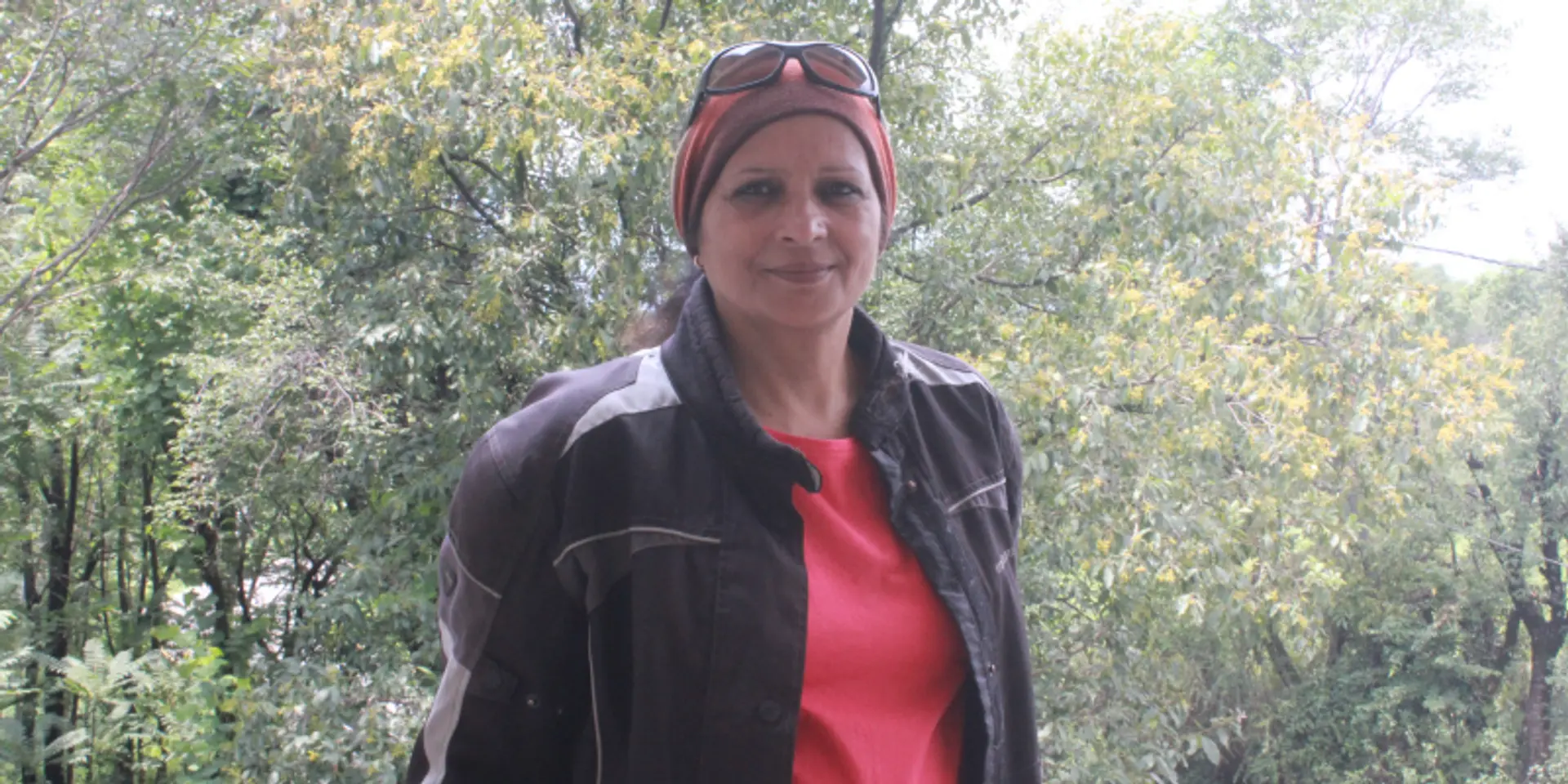 Single mum and biker Moksha Jetley rides to spread the message that daughters are precious