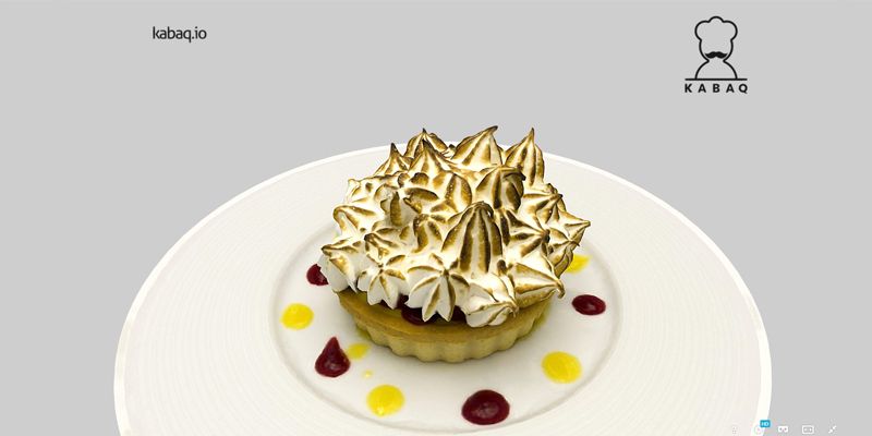 Can't decide what to order? Kabaq makes it easy by putting virtual 3D food on the table