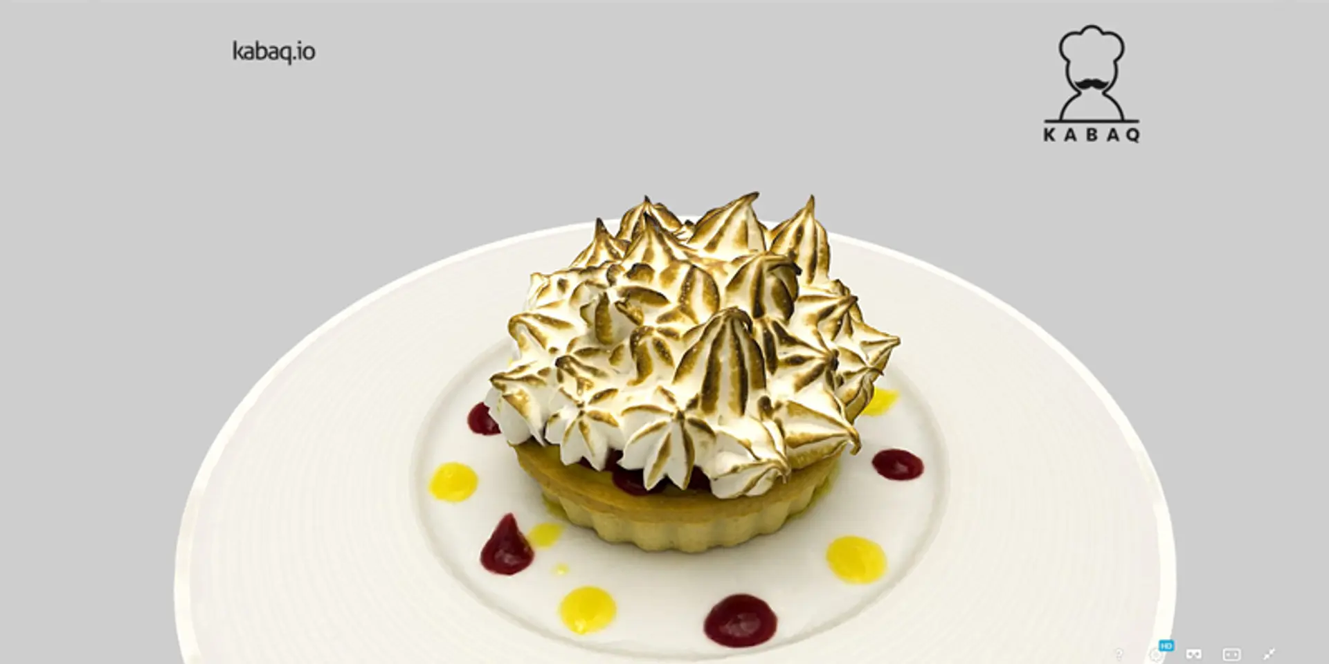 Can't decide what to order? Kabaq makes it easy by putting virtual 3D food on the table
