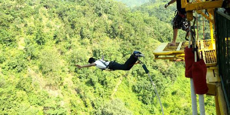 Jumpin Heights offers a super shot of adrenaline at India's highest bungee jump