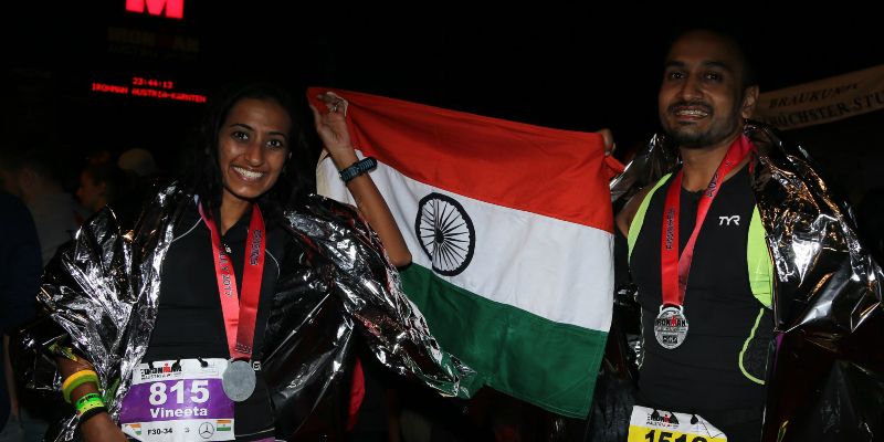 Meet the first entrepreneur couple from India to complete the world’s toughest triathlon