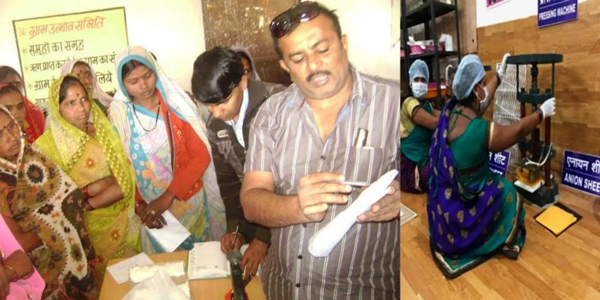 Afzal Shaikh’s sanitary napkin machines are providing employment to 400 women