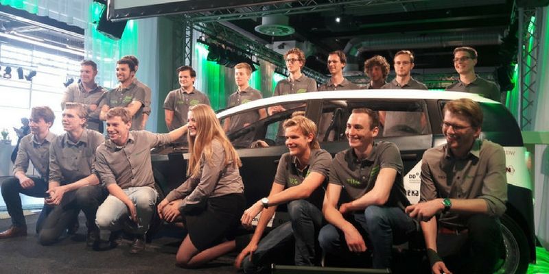 Dutch students build energy-efficient electric car from biodegradable materials