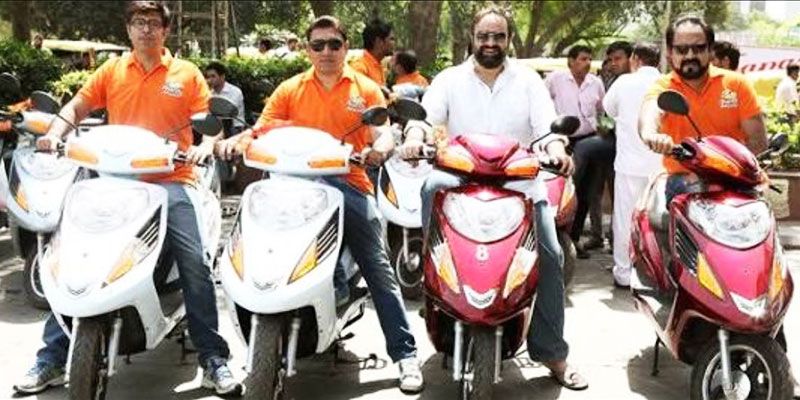 Delhi-based startup Pillion Rides kickstarts India's first e-bike taxi service