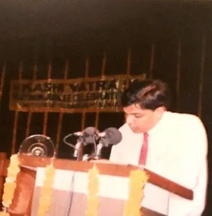 During Kashi Yatra - the college festival of IIT BHU