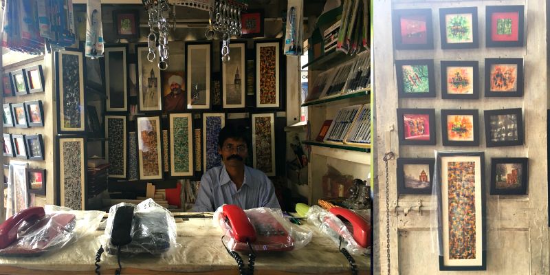 As PCOs became obsolete, this disabled operator turned his into Mumbai’s tiniest art gallery