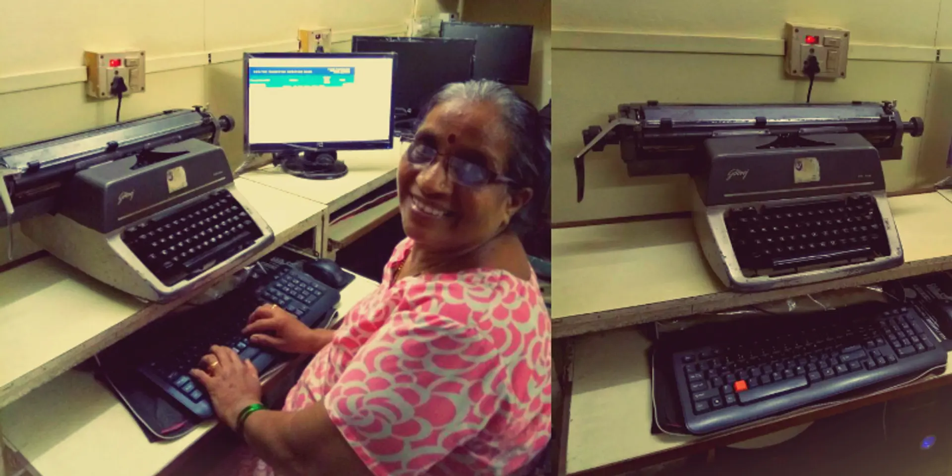 Typing out a eulogy for the trusty old typewriter