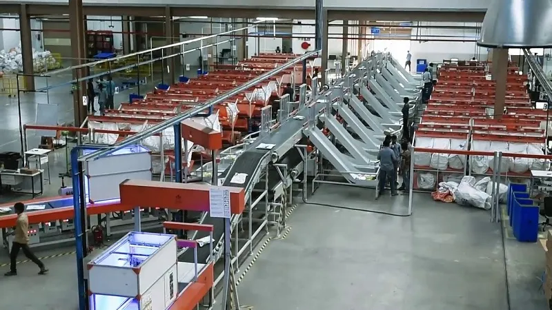 linear sorter grey orange