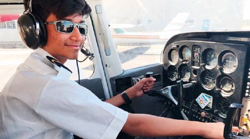 Indian-origin boy of 14 among the youngest to fly single-engine plane