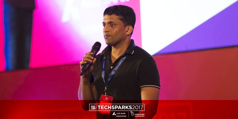 Byju's algebra rap on TechSparks stage shows he is a founder who does not go by the book